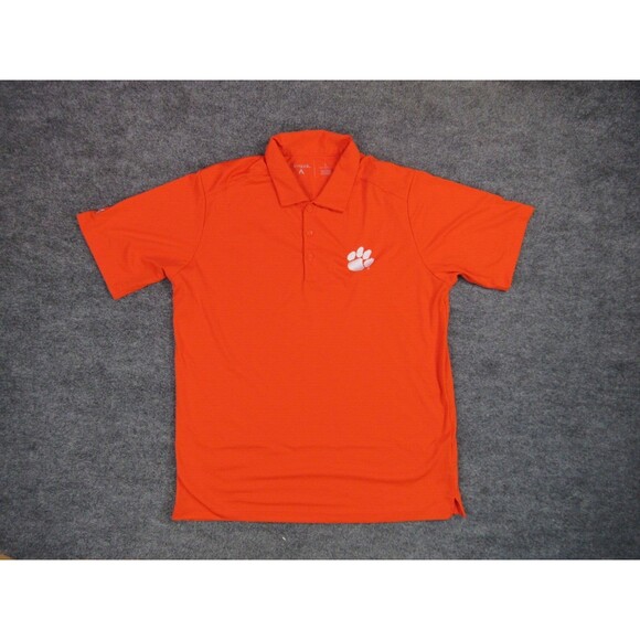 Clemson Tigers Shirt Mens Large Orange Paw Polo‎ - Picture 2 of 10
